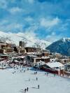 La Station sous la neige